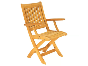 ALEXIA - Folding teak garden chair _ Traditional Teak